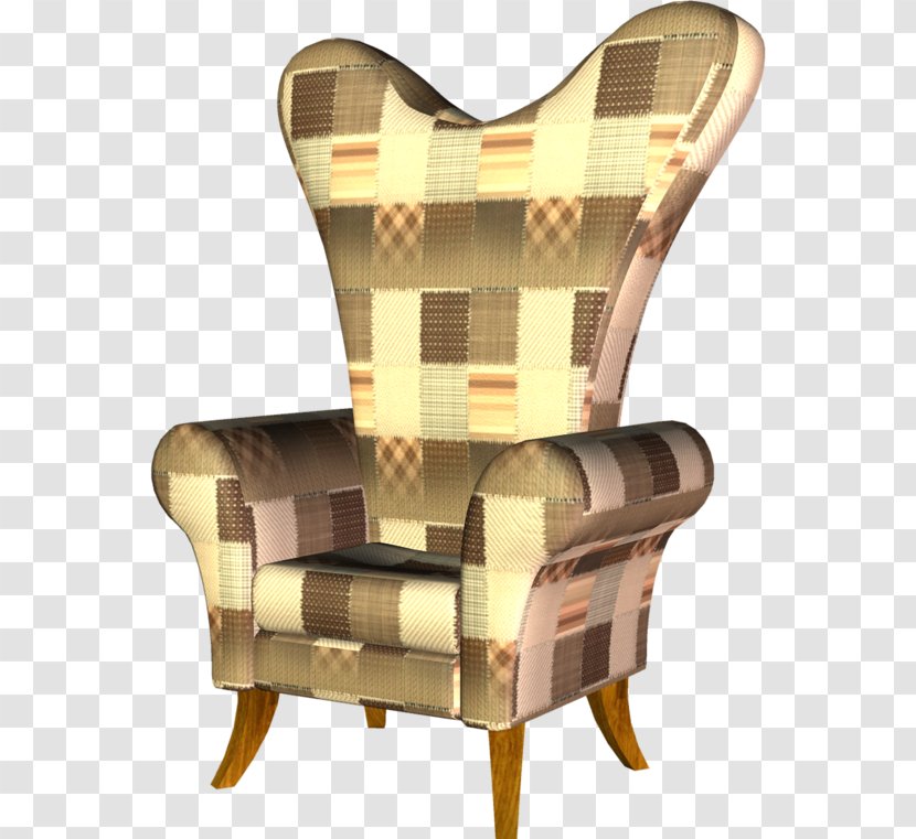 Wing Chair Couch Furniture Transparent PNG