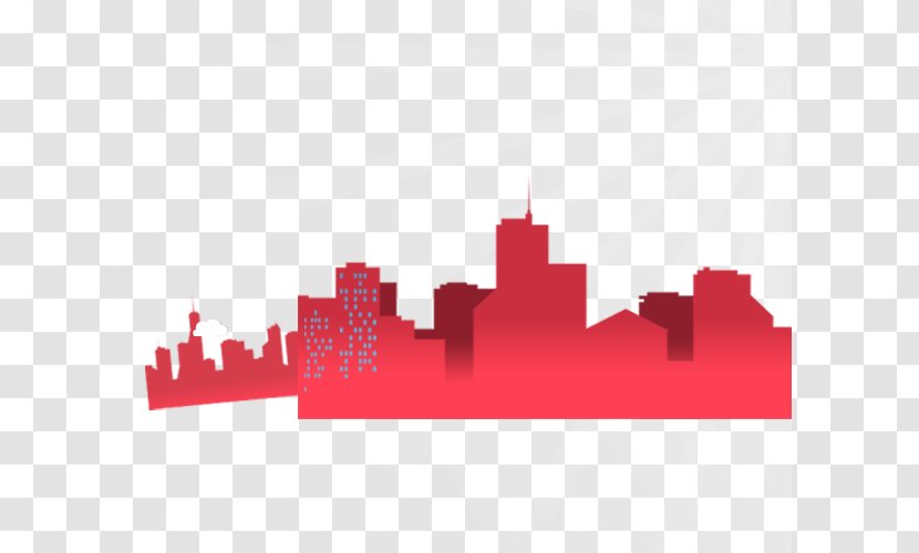 Silhouette City Drawing - Skyline - Cartoon Transparent PNG