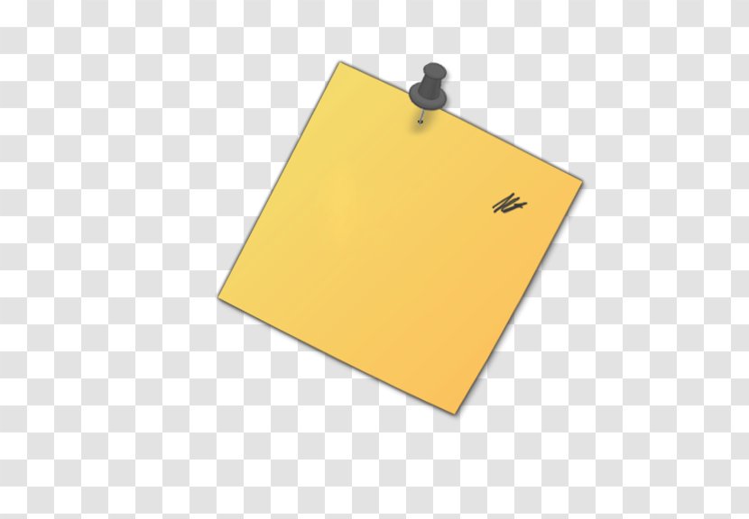 Post-it Note Paper Yellow - Postit - Sticky Notes Transparent PNG
