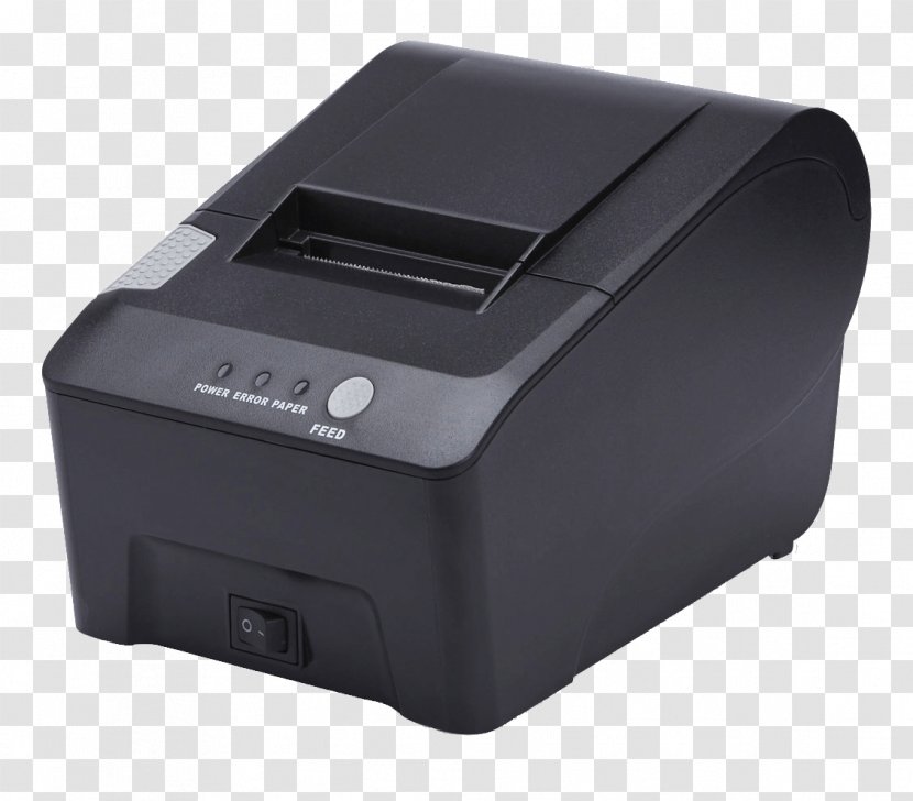Laser Printing Paper Thermal Printer - Press - Cash Counter Transparent PNG
