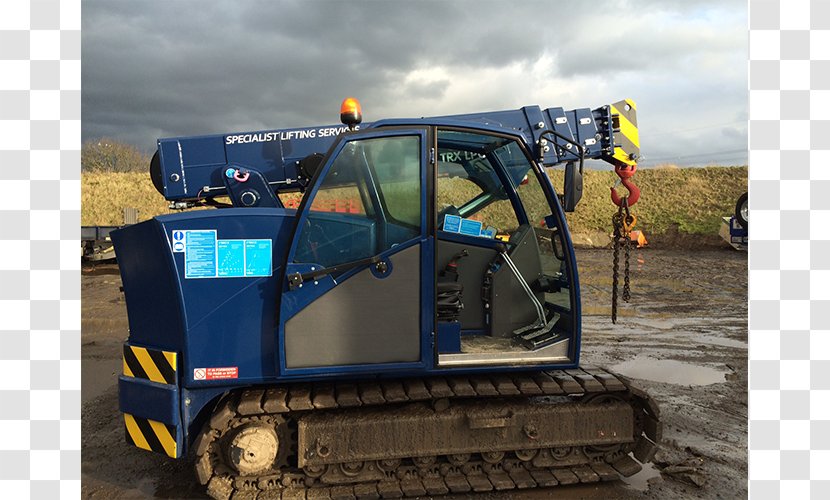 Crane Mode Of Transport Car Machine Slewing - Heavy Machinery - Escalator Transparent PNG