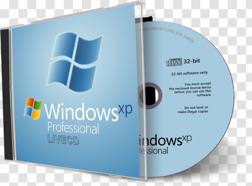 Windows XP Service Pack 3 7 Microsoft ISO Image - Iso - Xp Professional Transparent PNG