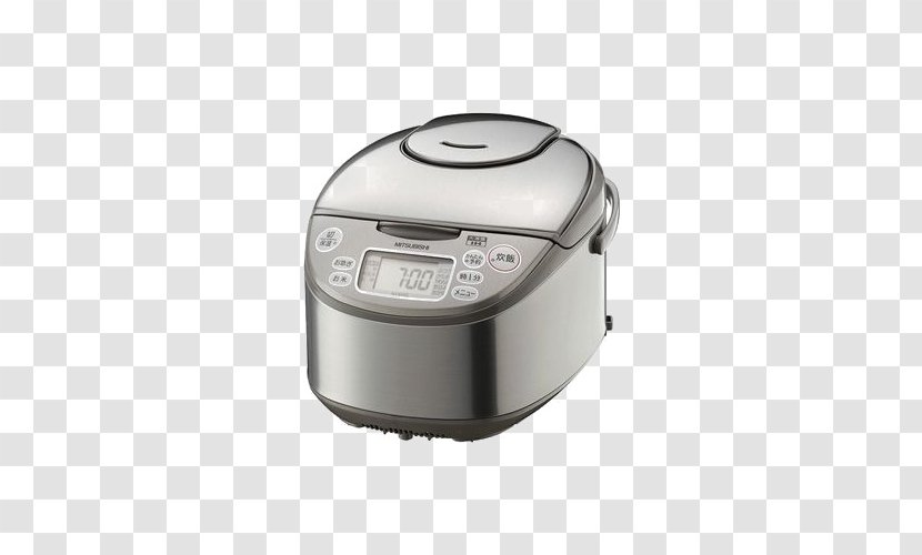 Rice Cooker Induction Cooking Mitsubishi Electric - Japanese Kitchen - Cookers Transparent PNG
