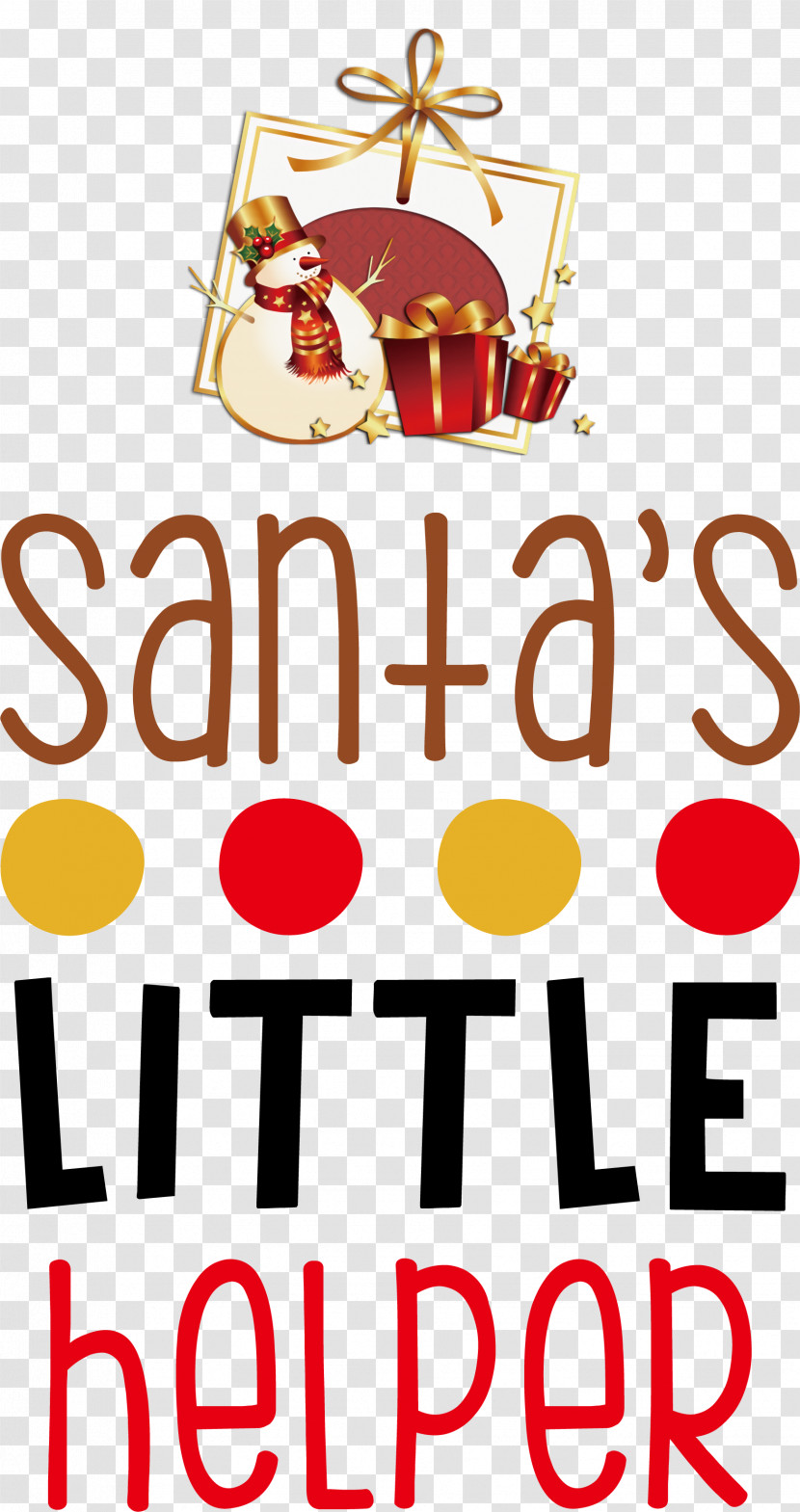 Santas Little Helper Santa Transparent PNG