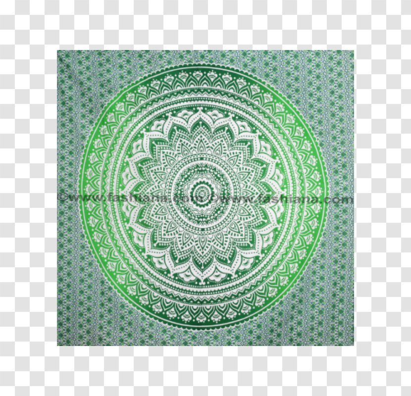 Tapestry Mandala Hippie Wall Textile - Placemat Transparent PNG