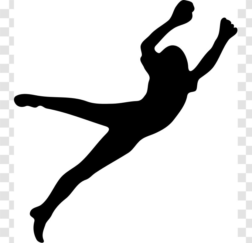 Goalkeeper Silhouette Football Clip Art - Recreation - Sports Cliparts Transparent PNG