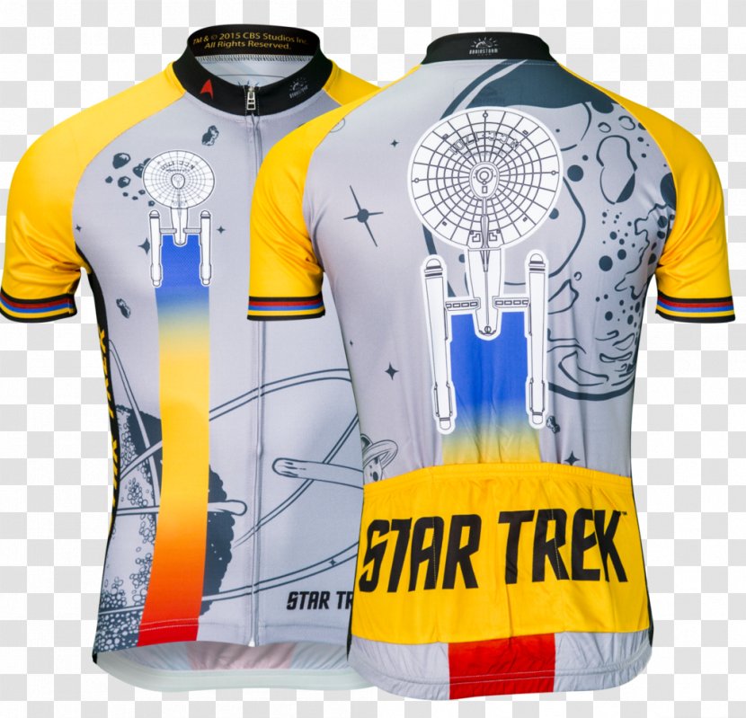 T-shirt Cycling Jersey Star Trek Sports Fan Transparent PNG