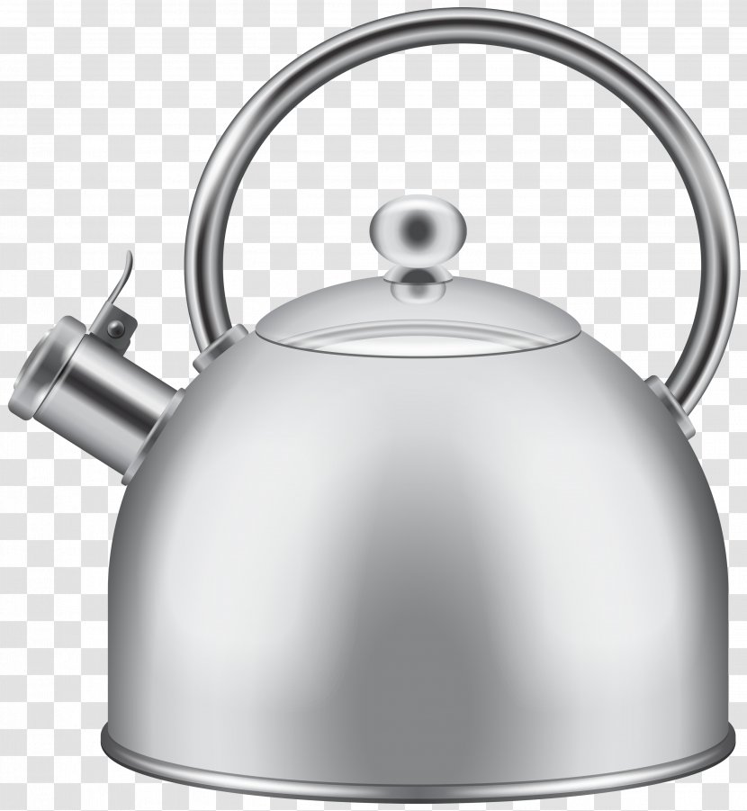 Kettle Teapot Clip Art - Kitchen Utensil Transparent PNG