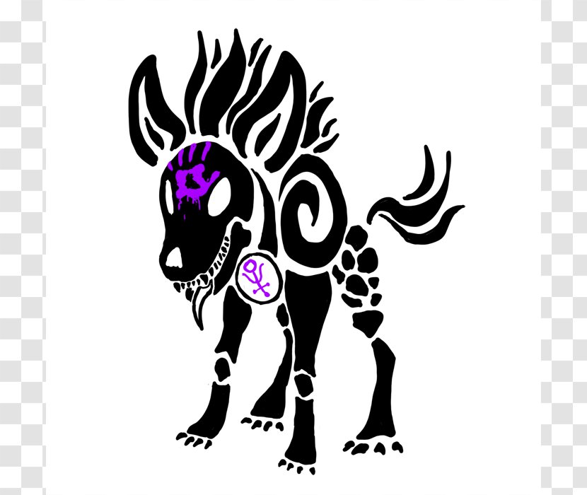 Hyena Pony Tattoo Polynesia Clip Art - Seashell - Designs Transparent PNG