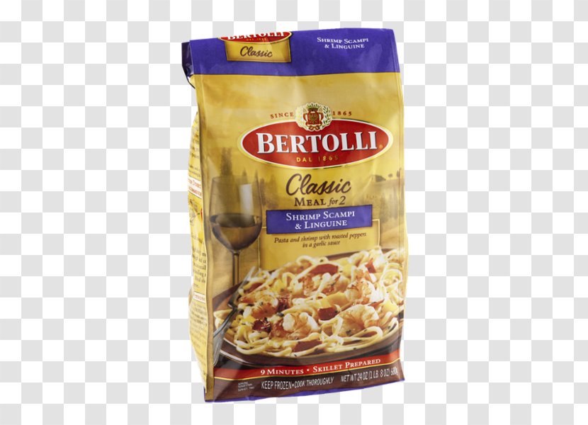 Breakfast Cereal Pasta Fettuccine Alfredo Bertolli Recipe - Dish - Shrimp Transparent PNG