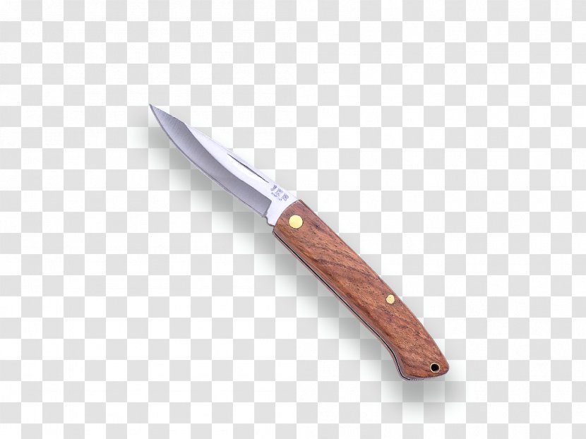 Utility Knives Hunting & Survival Bowie Knife Kitchen - Wood Piece Transparent PNG