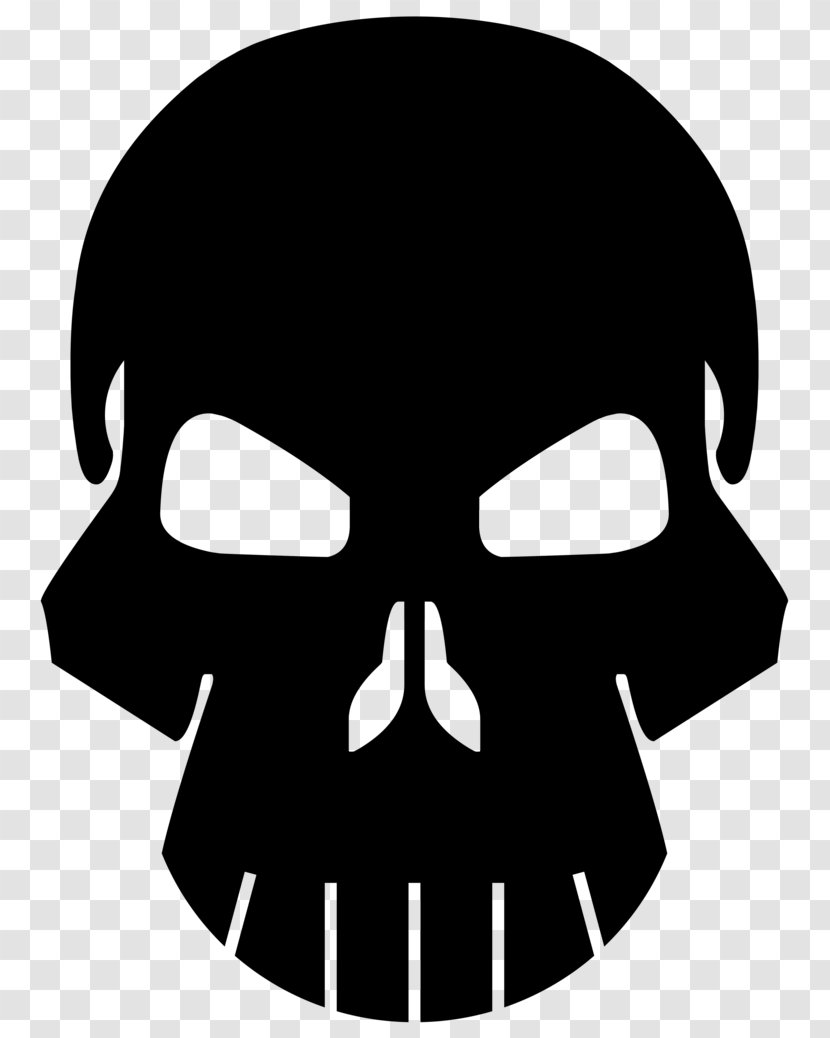 Human Skull Symbolism Bone Logo The Phantom - Skeleton Vector Transparent PNG