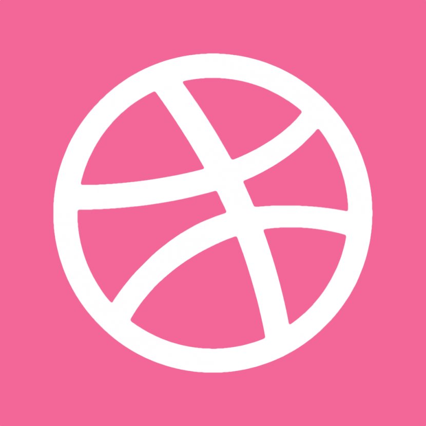 Pink Text Symbol Brand - Dribbble Transparent PNG