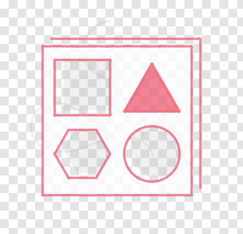 Paper Triangle Point Pattern - Accessible Background Transparent PNG