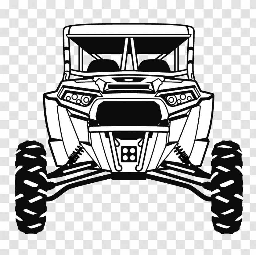 Clip Art Side By Polaris RZR Industries Car - Logo Rzr Transparent PNG