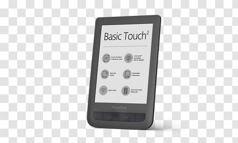 Kobo Glo PocketBook International E-Readers EBook Reader 15.2 Cm PocketBookTouch Lux E Ink - Ebook 152 Pocketbooktouch Hd - Ereader Transparent PNG