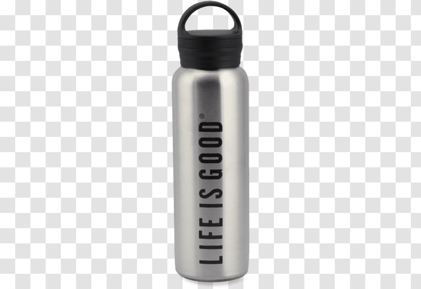Water Bottles The Life Is Good Company Stainless Steel - Bottle - Hot Transparent PNG