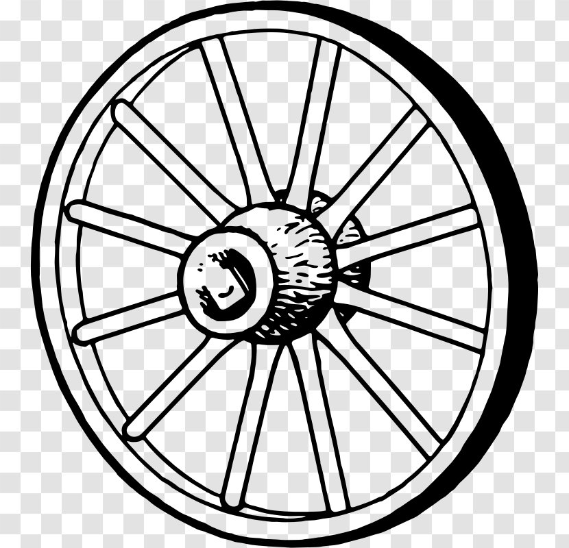 Wheel And Axle Wagon Clip Art - Bicycle Part - Wagong Transparent PNG