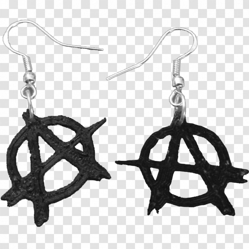Earring Anarchism And Other Essays Jewellery Silver - Fashion - Anarchy Transparent PNG