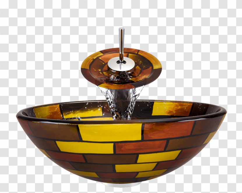 Bowl Sink Stained Glass Bathroom - Mr Direct Vessel - Overview Transparent PNG