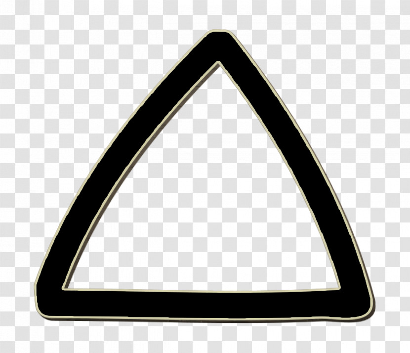 Triangular Icon Hand Drawn Icon Arrows Icon Transparent PNG