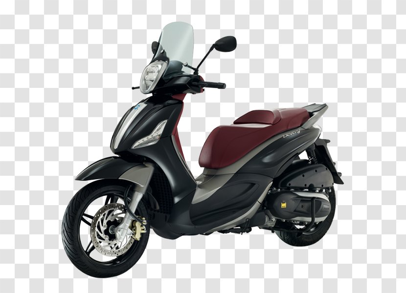 Piaggio Beverly Scooter Car Motorcycle - Motorized Transparent PNG