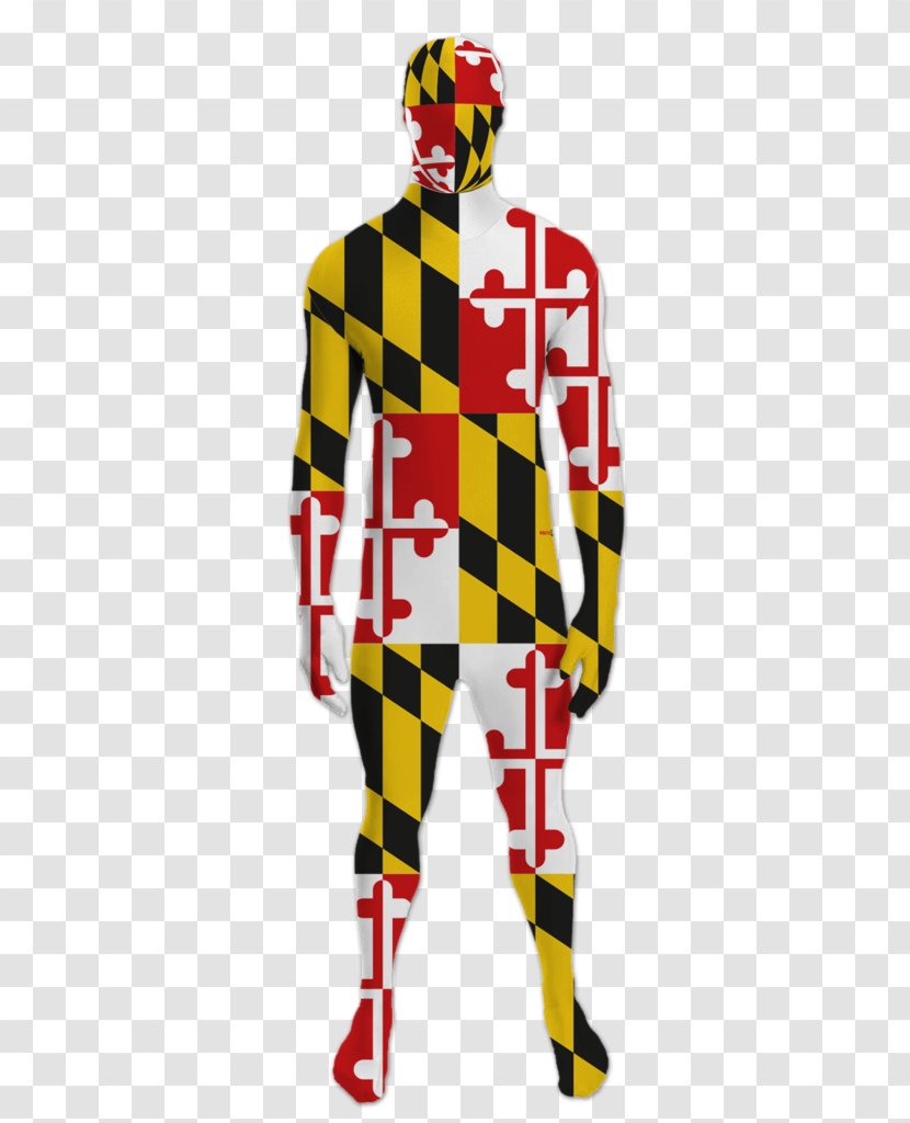 Flag Of Maryland Morphsuits Bodysuit - Boots Flags Transparent PNG