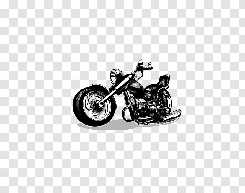 Motorcycle Stock Photography Royalty-free - Monochrome Transparent PNG