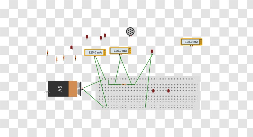 Line Point - System - Led Circuit Transparent PNG