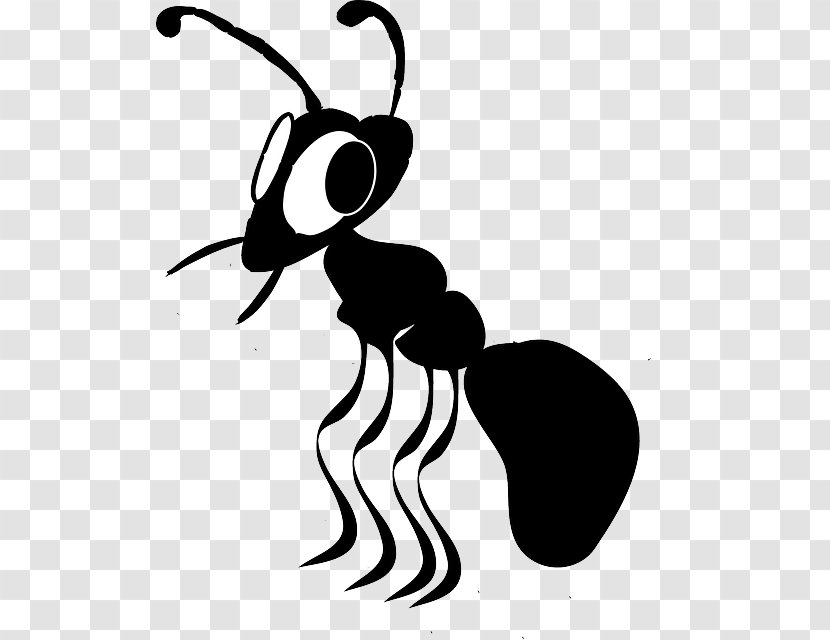 Clip Art Ant Openclipart Image Vector Graphics - Cartoon - Funny Teamwork Cartoons Ants Transparent PNG