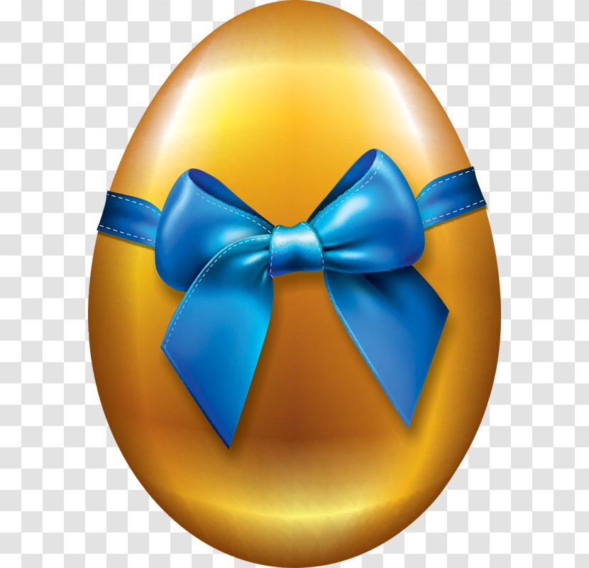 Golden Easter Egg Red Clip Art - Gold - Tie Eggs Transparent PNG