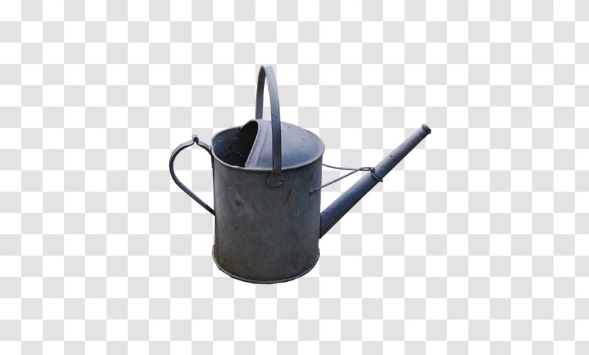Watering Can Kettle Iron Metal - Clickable Transparent PNG