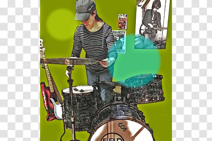 Bass Drums Tom-Toms Snare Timbales - Flower Transparent PNG