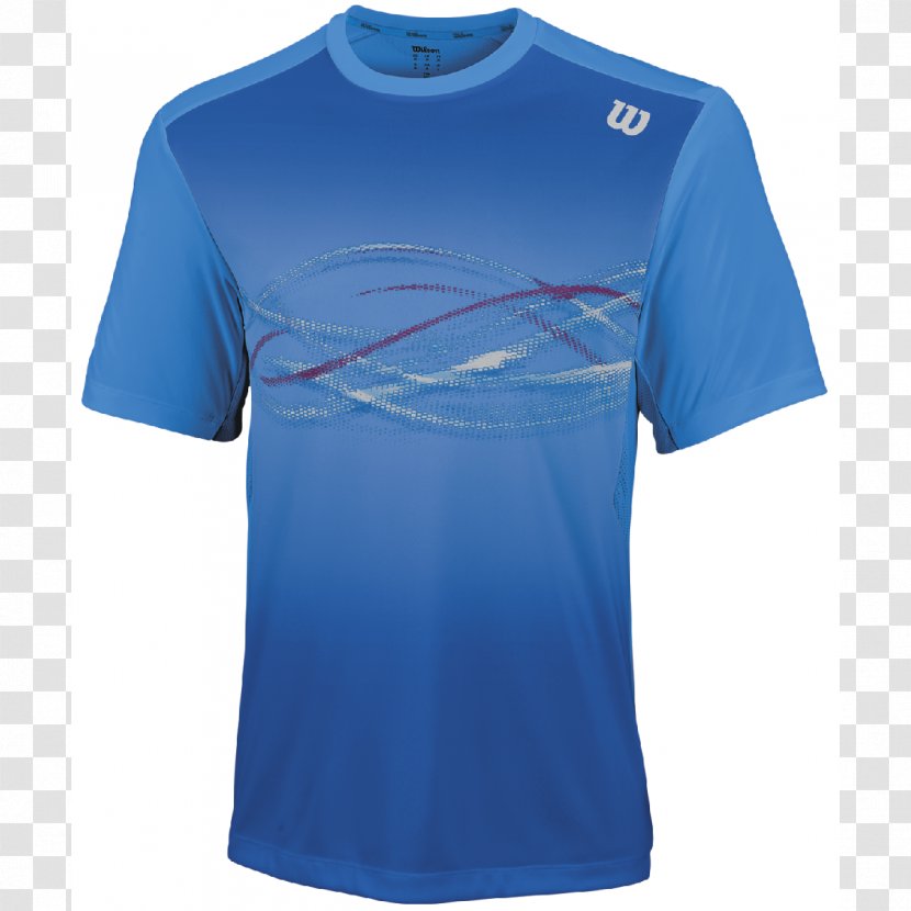 T-shirt Sleeve Sneakers ASICS Jersey - Blue Transparent PNG