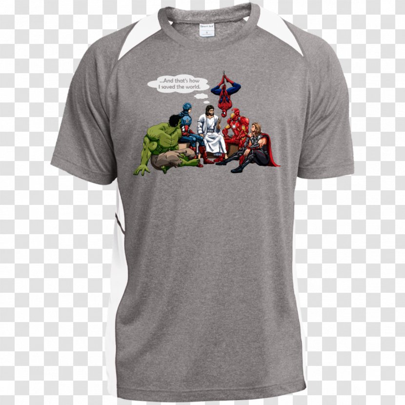 T-shirt Hoodie Gildan Activewear Clothing Sleeve - T Shirt - Jesus Saves Transparent PNG