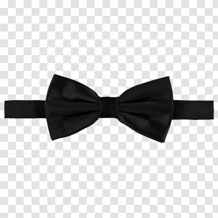 Bow Tie Necktie Tuxedo Satin Black - Clothing - BOW TIE Transparent PNG