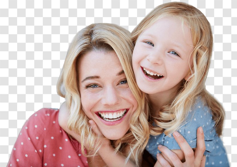 Mother Child Family Daughter Smile - Frame Transparent PNG