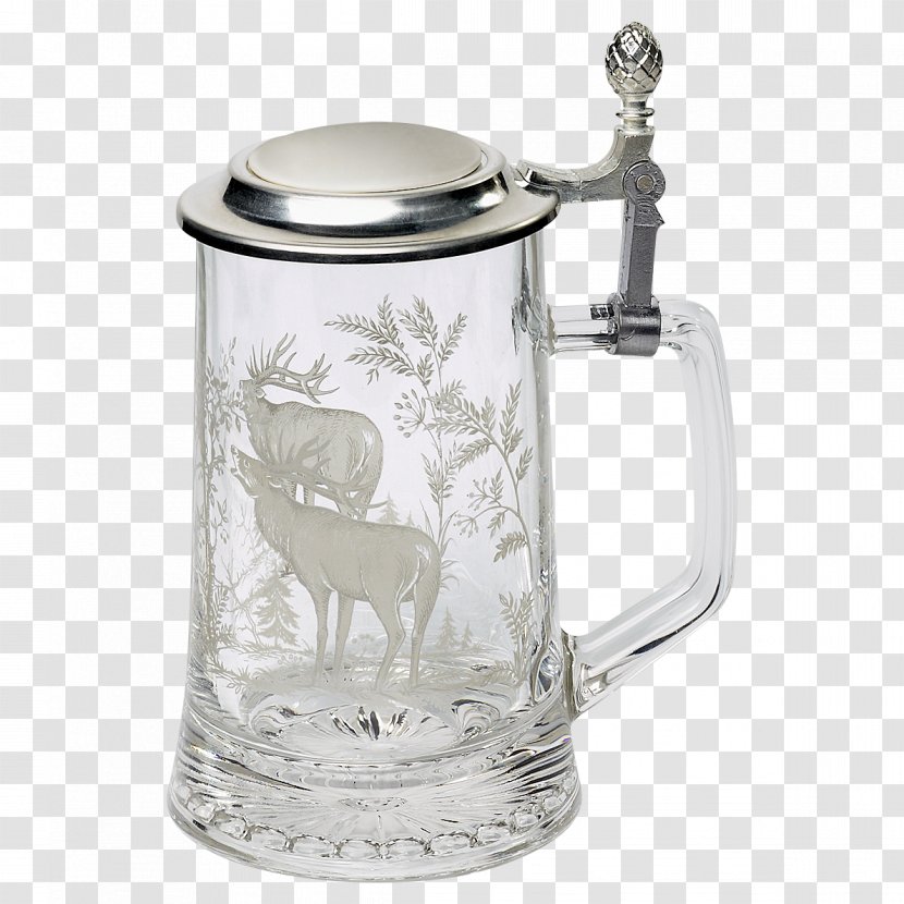 Beer Stein Kettle Glass Lid - Pewter - Lowest Price Transparent PNG