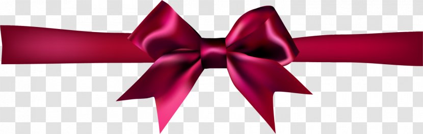 New Years Day Christmas Gift Greeting Card - Red - Purple Ribbon Bow Transparent PNG