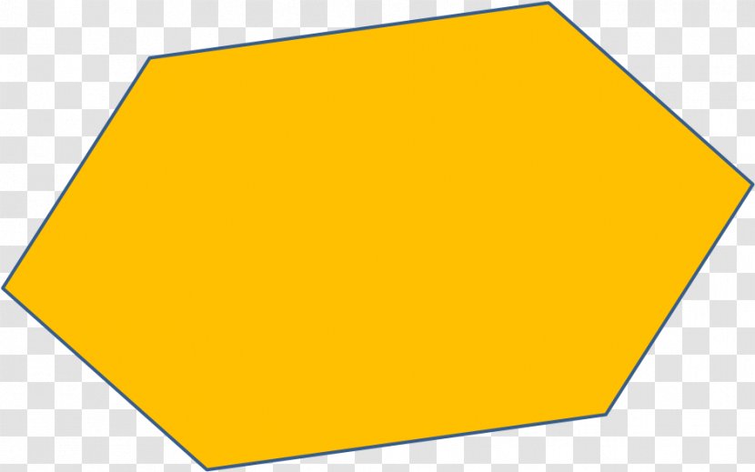 Internal Angle Hexagon Polygon Triangle - Convex - Irregular Shape Transparent PNG