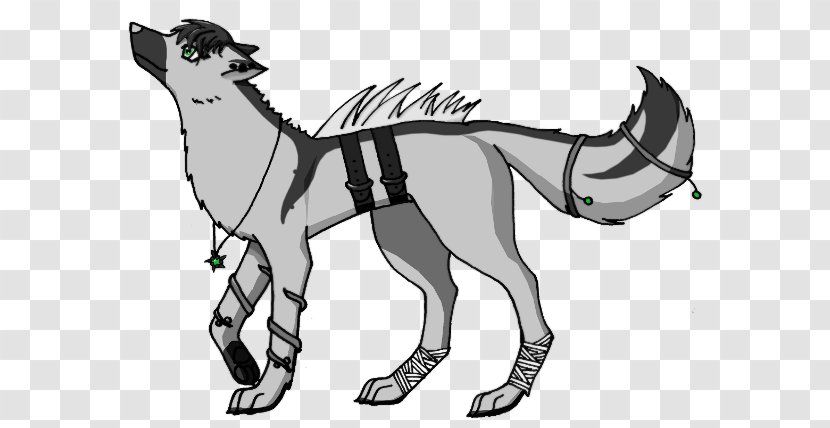 Dog Cat Mammal Horse Clip Art - Tail Transparent PNG