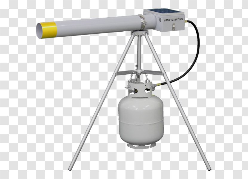Cannon Bird Scarer Sonic Sentinel Propane - Gun - Environmental Protection Material Transparent PNG