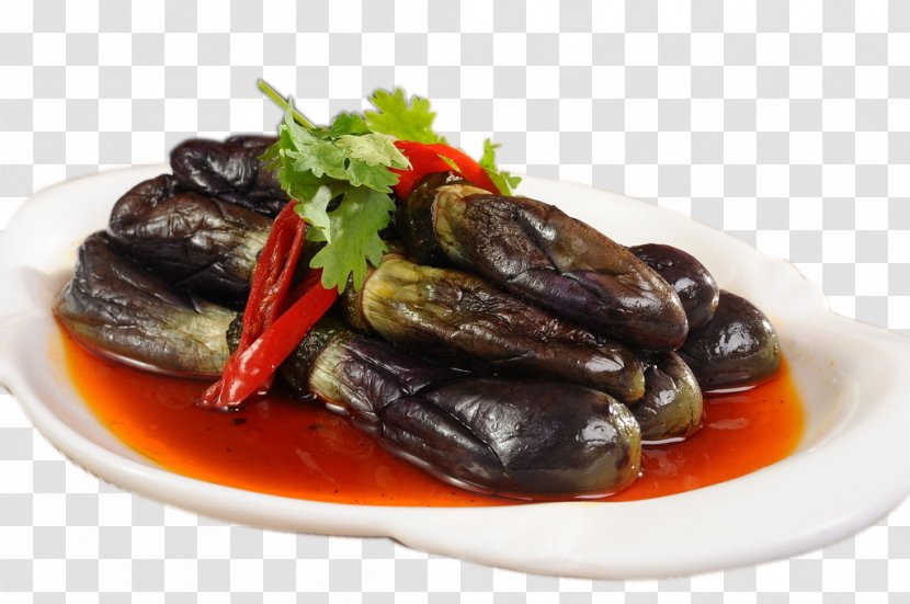 Vegetable Eggplant Food Chili Oil - Delicious Transparent PNG