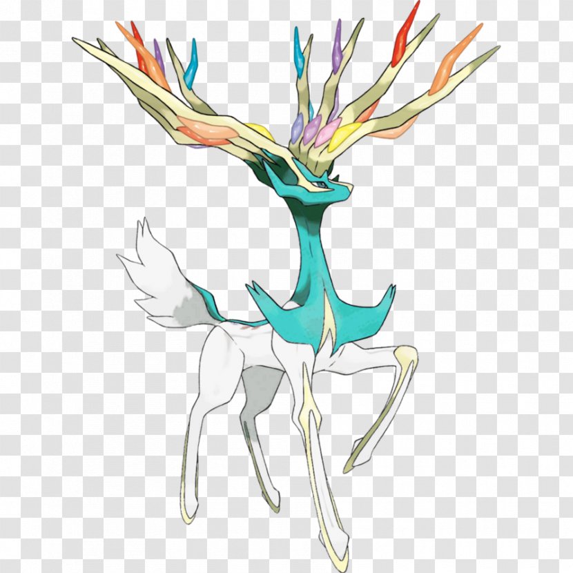 Pokémon X And Y Sun Moon Ultra Xerneas Yveltal - Flower - Silhouette Transparent PNG