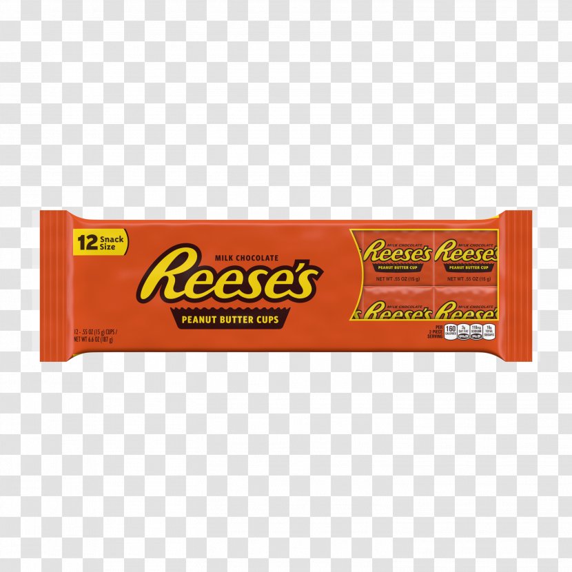 Reese's Peanut Butter Cups Pieces Fast Break Chocolate Bar - White Transparent PNG