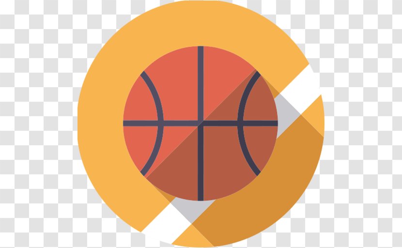 Vector Graphics Basketball Sports Stock Illustration Flat Design - Orange Transparent PNG