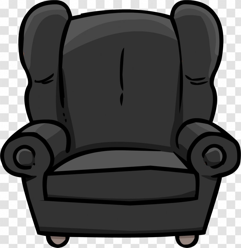 Club Penguin Chair Furniture Table - Foot Rests - Armchair Transparent PNG