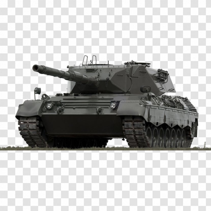 Tank Military Vehicle Army Leopard 1 - Technology - Big Black Transparent PNG