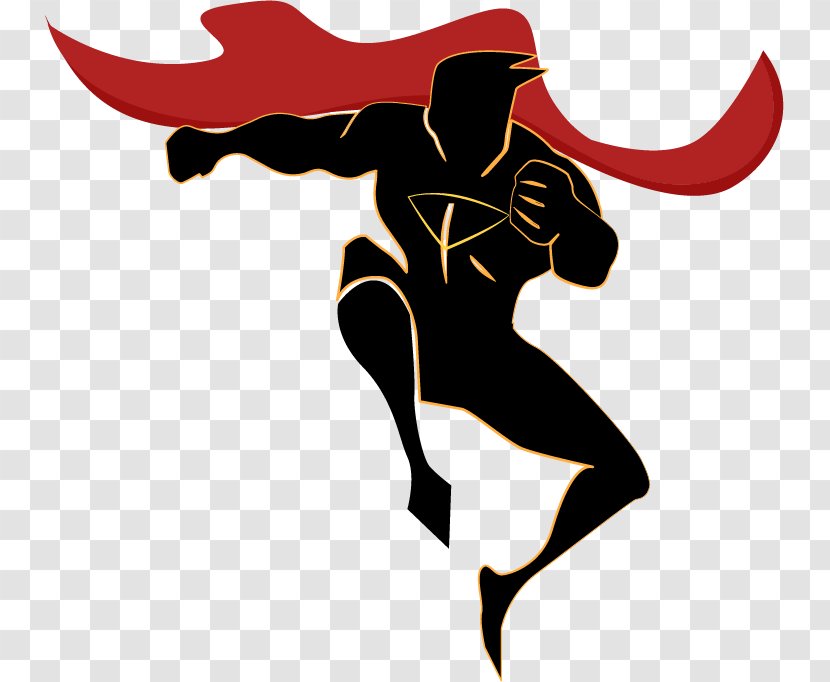 Clark Kent Iron Man Superhero Silhouette - Comic Book Transparent PNG