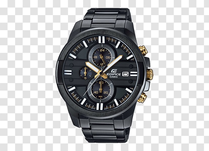 Casio Edifice Watch Chronograph Blancpain Fifty Fathoms - Diving Transparent PNG